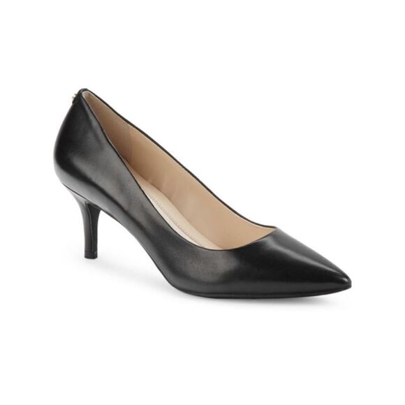 NIB Cole Haan Goto Park Black Leather Pump - 6.5 - Picture 1 of 15